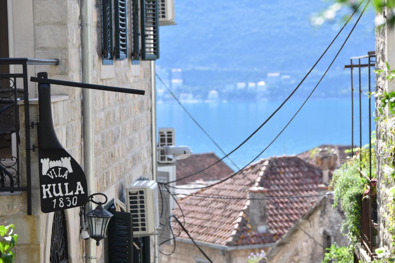 Vila Kula 1830 Apartments Herceg Novi Buitenkant foto